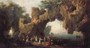 Claude-joseph Vernet View Outside Sorrento oil